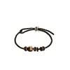 Pulseira de Corda Vermelha de Oito Fios Semi-Acabada Wearable Handmade Dourada DIY Transferência Trançada Pulseira Ano Animal Presente
