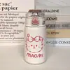 Taza Térmica con Popote de Garra de Gato Estilo Ins Acero Inoxidable 316 Taza de Gran Capacidad Simple Doble Bebida para Niños Estudiantes Vaso de Agua