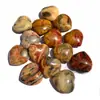 20 * 10 mm transfronterizo Tiktok venta caliente Europeo y Americano Amazon piedra natural sin agujero corazón de melocotón cristal rosa amor fabricante