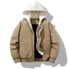 Chaqueta de algodón engrosada para hombre, talla grande de invierno, abrigo de algodón de invierno de dos piezas falsas, chaqueta de talla grande, abrigo de algodón extragrande, precio controlado en 158 yuanes