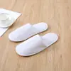 Pantuflas Desechables de Lujo Cinco Estrellas para Casas de Huéspedes, Hoteles, Hospitalidad en el Hogar, Viajes, Antideslizantes, Engrosadas, Uso Especial al por Mayor