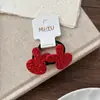 Nuevo Clip para el Cabello de Cobertura Total con Estrella de Lentejuelas Rojas de Año Nuevo para Niños con Brillo Fino Lazo Festivo para el Cabello de Niñas Accesorio para el Cabello
