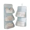 Bolsa colgante para almacenamiento de ropa interior de dormitorio, bolsa de almacenamiento de lencería, sujetador colgante para armario, ropa, bolsa de malla para almacenamiento de calcetines