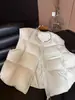 Leve Versátil Acolchoado Novo Algodão Colete Sem Mangas 2026 Gola Redonda Outono Inverno Quente Colete Feminino Roupa Exterior Feminina Solto