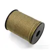 Corda de Sobrevivência Paracord de 9 Fios Montada no Eixo 30m para Montanhismo ao Ar Livre Acampamento Sobrevivência de Emergência Pulseira Trançada DIY Paracord de 9 Fios