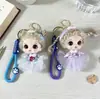 Llavero Colgante de Muñeca de Peluche Estilo Ins, Encanto para Bolsos Femeninos, Venta al por Mayor de Artículos Pequeños en Puestos de Mercado Nocturno