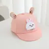 Touca de Bebê, Boné fino com Aba, Protetor Solar de Aba Macia para Ursinho de Pelúcia, Fofo e Super Fofo, Chapéu de Proteção Solar Estilo Novo para Meninos e Meninas