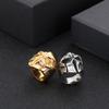 Amazon deseo suministro al por mayor europeo y americano acero inoxidable anillo de hombre punk vintage anillo de calavera joyería