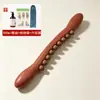 Palo de Masaje de Sándalo Dragón y Fénix con Nueve Bolas, Rascador de Meridianos de la Espalda, Palo de Masaje Universal para Espalda, Columna Cervical y Cuerpo Entero