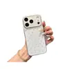 Diseño de impresión completa con estrellas pequeñas, alas de ángel y notas musicales, adecuado para fundas de teléfono Apple 17 Pro y fundas protectoras iPhone 18