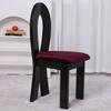 Silla de Sirena Madera Maciza Retro Francés Diseñador Silla de Comedor Vintage Estilo Wabi-Sabi Tocador Silla Silla de Mesa de Comedor