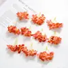 Flor artificial impresión 3D cabeza de flor de hortensia flor joya tocado material accesorios hecho a mano diy decoración flor falsa