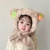 Gorro de Bebé Otoño e Invierno Lindo Cordero Bebé Felpa Protección de Orejas Gorro Cálido y Grueso de Punto para Niños y Niñas Invierno