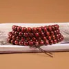 Kino Palosanto Sándalo Verde Ébano Pulsera Pulsera de Cuentas de Oración Fábrica Venta al por Mayor Artesanías de Madera Adornos Wenwan Cuentas de Madera Hombres