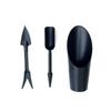 Conjunto de Ferramentas para Suculentas Combinação Conjunto de 8 peças Manutenção de Vaso de Planta Flor Ferramenta de Plantio de Suculentas Regador de Plástico Preto
