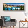 Pintura en lienzo con paisaje de lago natural transfronterizo de Amazon, pintura decorativa para pared de sala de estar y dormitorio, pintura colgante al por mayor