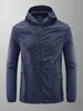 Ropa Protectora Solar de Seda de Hielo para Hombre Ropa de Verano Ultra-delgada Impermeable Transpirable para la Piel Tallas Grandes Anti-ultravioleta Ropa de Pesca Chaqueta