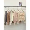 Blusa de Otoño para Mujer Ruoxin Estilo Coreano Suave con Capas de Volantes y Encaje Top Holgado