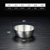Tigela Coreana de Aço Inoxidável 304 para Vinho de Arroz, Tigela Dourada para Petiscos com Alça, Tigela Especial para Arroz para Restaurante, Tigela para Tempero e Preparo