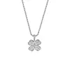 Collar de Cobre con Circonita de Lujo Ligero y que No se Desvanece para Mujer, Colgante de Nicho de Lujo Ligero, Cadena Retorcida, Cadena para el Cuello Elegante y Versátil
