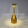 Lámpara de Cristal Estilo Retro Ins Escandinavo Lámpara Creativa de Mesita de Noche Dormitorio Lámpara de Atmósfera Decoración Habitación Niña Luz Nocturna Venta al por Mayor