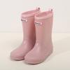 Botas de lluvia para niños antideslizantes suela suave Ligeras Botas de lluvia de caña media para niños y niñas bebé zapatos de agua para niños exportados a Japón comercio exterior