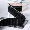 Con Cebollín Cuentas Pequeñas Estilo Chanel Cinta Superpuesta Lazo DIY Accesorios para el Cabello Ropa Falda Zapatos Accesorios de Flores Correa de Bolso