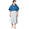 Amazon Microfibra Costuras Terry Poncho Poncho Cambiador Bata de Baño Playa Surf Natación Playa Poncho Toalla de Baño