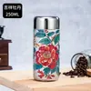 Copo Térmico Popular Estilo Chinês com Revestimento de Titânio, Copo de Saúde Elegante para Mulheres, Calça com Bolso Tipo Carteira Dois em Um, Copo de Água Portátil 2025