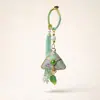 Colgante de Zongzi de Brocado de la Dinastía Song, Colgante de Bolso con Borla Tejido a Mano, Llavero de Coche, Estilo Chino Tradicional, Adorno Colgante para Coche del Festival del Bote del Dragón, Accesorio de Estilo Chino Nuevo