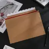 Envelopes de Papel Kraft para Amazon Cross-Border com Fita de Fácil Abertura, Sacos para Documentos com Adesivo Dupla Face, Envelopes Espessos para Convites Atacado