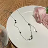 2025 Nueva Moda Collar de Estrella para Mujer Diseño de Nicho Cadena para Clavícula Simple Versátil Accesorios de Moda al por Mayor