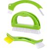 Cepillo para juntas de suelo juego de tres piezas juego de cuatro piezas cepillo de limpieza cepillo para lechada de tanque limpieza de huecos de agua en baldosas cerámicas bañera a prueba de moho antideslizante