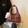 Bolsas de Mujer Transfronterizas Nuevo Modelo 2026 Principios de Primavera Retro Estilo Canasta Versátil Bolso de Mano Moda Nicho Bolso de Hombro Cruzado Tendencia