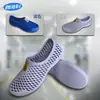 Zapatos de Malla Antiestáticos Spu del Fabricante para Verano, Zapatos de Trabajo para Sala Limpia, Sandalias Antiestáticas Esd