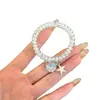 Verão Novo Estilo Gato Azul Gelo-Transparente Cordão de Telefone Elástico de Cabelo Fofo Doce Estilo Menina Rabo de Cavalo Corda de Cabelo Acessórios de Cabelo Atacado