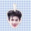 Etiqueta de equipaje Huang Minghao Pase de abordar Colgante para mochila Etiqueta Etiqueta Debería Ayudar Sacudida circundante
