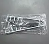 Pente Dobrável Masculino Dois em Um para Cabelos Engomados, Pente de Dentes Largos, Pente Dobrável Portátil de Viagem para Barba e Cabelo
