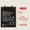 Bateria para Celular Bm5V é Adequada para Xiaomi Redmi Note 13Pro 5G & Poco X6 5g Bateria em Estoque
