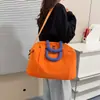 Bolsa Deportiva Casual para Fitness con Separación Húmeda y Seca para Hombres y Mujeres de un Solo Hombro Cruzada de Hombro Portátil de Gran Capacidad Bolsa de Viaje Bolsa de Equipaje para Distancias Cortas