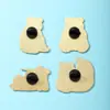 Broche de Panda Realista Cultural e Criativo Estilo Chinês Lembrança de Viagem Pequeno Presente Novo Criativo Broche de Panda Transfronteiriço