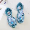 Sandalias para Niñas 2026 Nueva Moda Zapatos de Princesa para Bebé Zapatos de Verano para Niños Zapatos con Tacón de Pedrería de Dibujos Animados para Niñas Pequeñas
