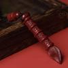 Llavero Colgante de Cinnabar Dorado Morado al por Mayor Colgante de Bajo Contenido Colgante de Paz de Cinnabar Colgante de Dragón Buda Guanyin
