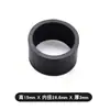 Bicicleta de estrada mountain bike 28,6mm garfo dianteiro Jogo de caixa de direção arruela de fibra de carbono suporte do guidão conjunto de pulso ilhó fibra de carbono 3K