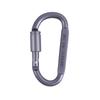 Cuerda de viento colgante rápido Hebilla tipo D con mosquetón de bloqueo Hebilla de aleación de aluminio Seguridad Camping Equipo para exteriores Llavero Hebilla para mochila