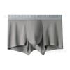 2025m Lan Novo 80S Lenzing Modal Roupa Íntima Masculina Cor Sólida Cueca Boxer Boxer Sem Costura Cintura Média Shorts para Meninos