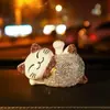 Decoraciones de Gato Adornos para Coche Accesorios para Coche Perfume Decoraciones Personalizadas para Coche Colección Adornos Creativos de Diosa para Coche
