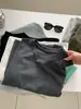 Camiseta feminina de algodão escovado, manga curta, gola redonda, cor sólida simples, estilo coreano, modelo básico outono 2026, modeladora e versátil