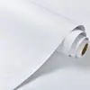 Papel Tapiz Autoadhesivo Transfronterizo 1.22m de Ancho Impermeable Habitación Sala de Estar Color Sólido PVC Limpiable