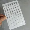 Pegatina para la Cara Pegatina de Diamantes de Imitación Perla Diamante Pegatina de Diamante Flash de Rendimiento Pegatina para Cejas Lunar de Desgarro Pegatina de Maquillaje para Ojos Pegatina para la Cara Joyería de Amor Mariposa
